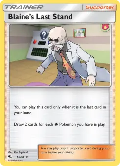 Pokémon-Karte Pyros letzter Widerstand 052/068