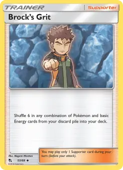 Pokémon-Karte Rockos Durchhaltevermögen 053/068