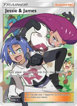 Pokémon-Karte Jessie & James 068/068
