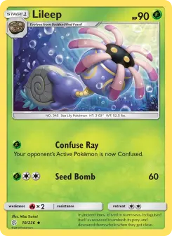 Pokémon-Karte Lileep 010/236