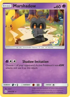 Pokémon-Karte Marshadow 103/236