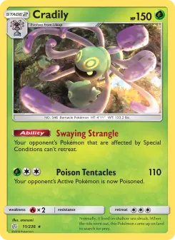 Pokémon-Karte Cradily 011/236