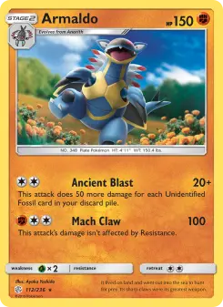 Pokémon-Karte Armaldo 112/236