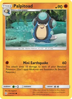 Pokémon-Karte Palpitoad 116/236