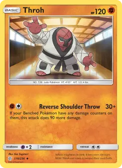 Pokémon-Karte Throh 118/236