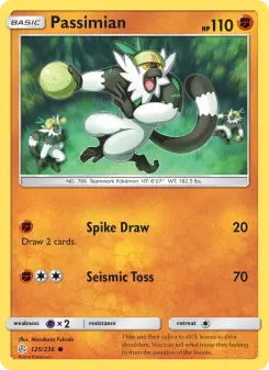 Pokémon-Karte Passimian 125/236