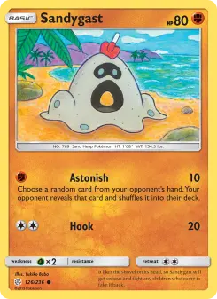 Pokémon-Karte Sandygast 126/236