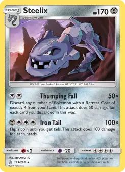 Pokémon-Karte Steelix 139/236