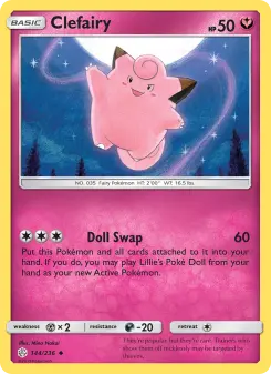 Pokémon-Karte Clefairy 144/236