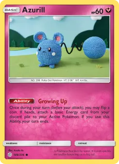 Pokémon-Karte Azurill 146/236