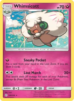 Pokémon-Karte Whimsicott 148/236