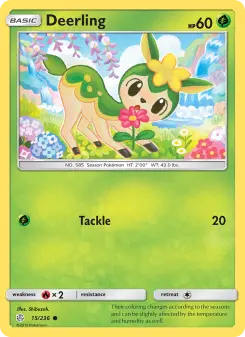 Pokémon-Karte Deerling 015/236