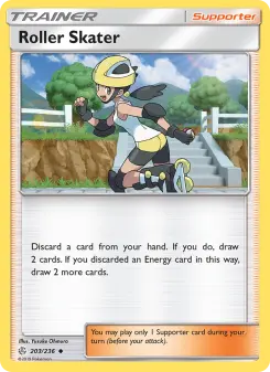 Pokémon-Karte Roller Skater 203/236