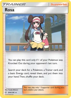 Pokémon-Karte Rosa 204/236