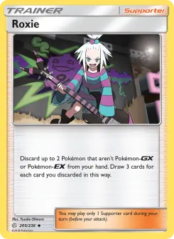 Pokémon-Karte Roxie 205/236