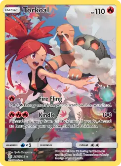 Pokémon-Karte Torkoal 237/236