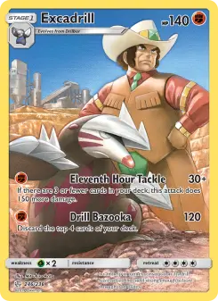 Pokémon-Karte Excadrill 246/236