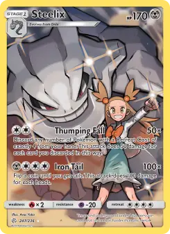 Pokémon-Karte Steelix 247/236