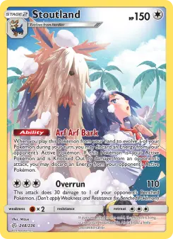 Pokémon-Karte Stoutland 248/236