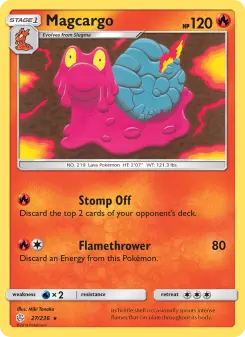 Pokémon-Karte Magcargo 027/236