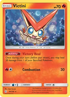 Pokémon-Karte Victini 030/236