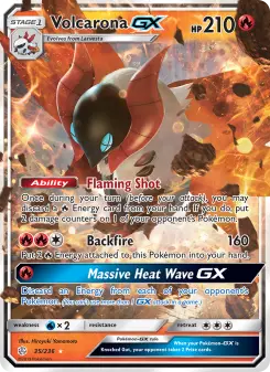 Pokémon-Karte Volcarona GX 035/236