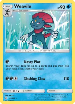 Pokémon-Karte Weavile 044/236