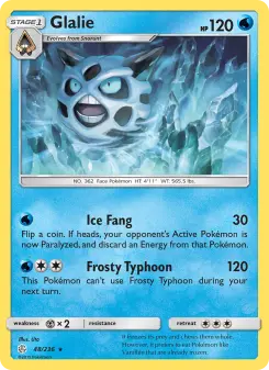 Pokémon-Karte Glalie 048/236