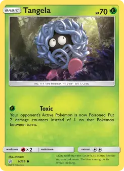 Pokémon-Karte Tangela 005/236