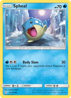 Pokémon-Karte Spheal 050/236