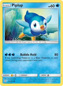 Pokémon-Karte Piplup 054/236