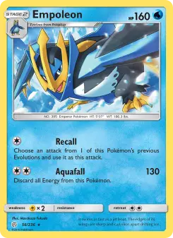 Pokémon-Karte Empoleon 056/236