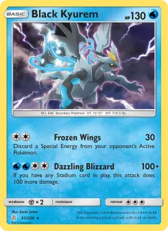 Pokémon-Karte Black Kyurem 061/236