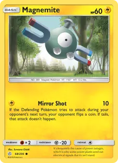 Pokémon-Karte Magnemite 068/236