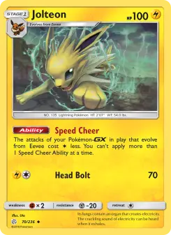 Pokémon-Karte Jolteon 070/236