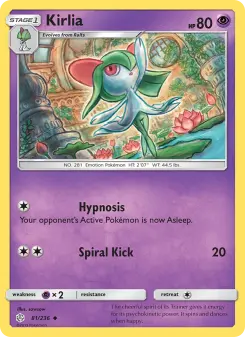 Pokémon-Karte Kirlia 081/236