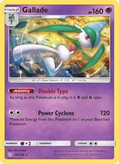 Pokémon-Karte Gallade 082/236
