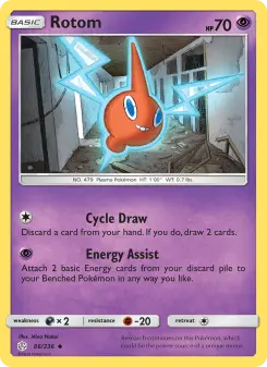 Pokémon-Karte Rotom 086/236