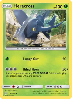 Pokémon-Karte Heracross 009/236