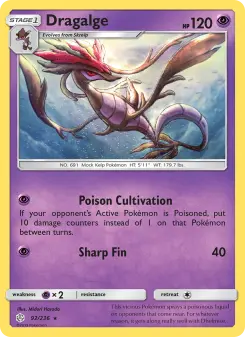 Pokémon-Karte Dragalge 092/236
