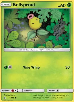 Pokémon-Karte Bellsprout 001/145