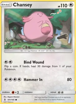 Pokémon-Karte Chansey 101/145