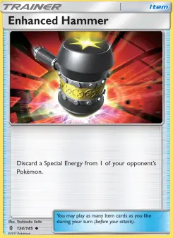 Pokémon-Karte Enhanced Hammer 124/145