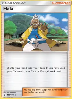 Pokémon-Karte Hala 126/145