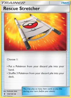 Pokémon-Karte Rescue Stretcher 130/145