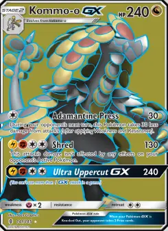Pokémon-Karte Kommo-o GX 141/145