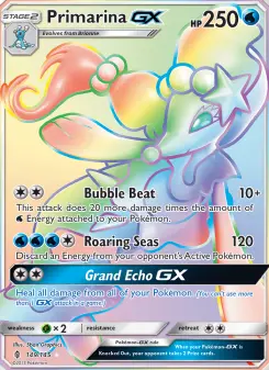 Pokémon-Karte Primarina GX 149/145