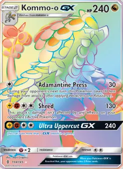 Pokémon-Karte Kommo-o GX 159/145