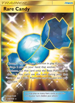 Pokémon-Karte Rare Candy 165/145