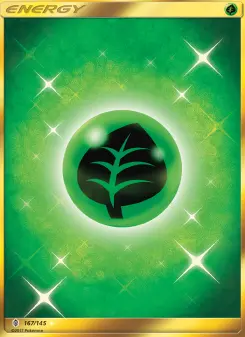 Pokémon-Karte Grass Energy 167/145